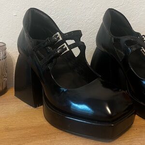 Jeffrey Campbell Mary Jane Chunky Heels